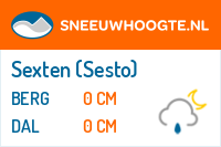 Sneeuwhoogte Sexten (Sesto)